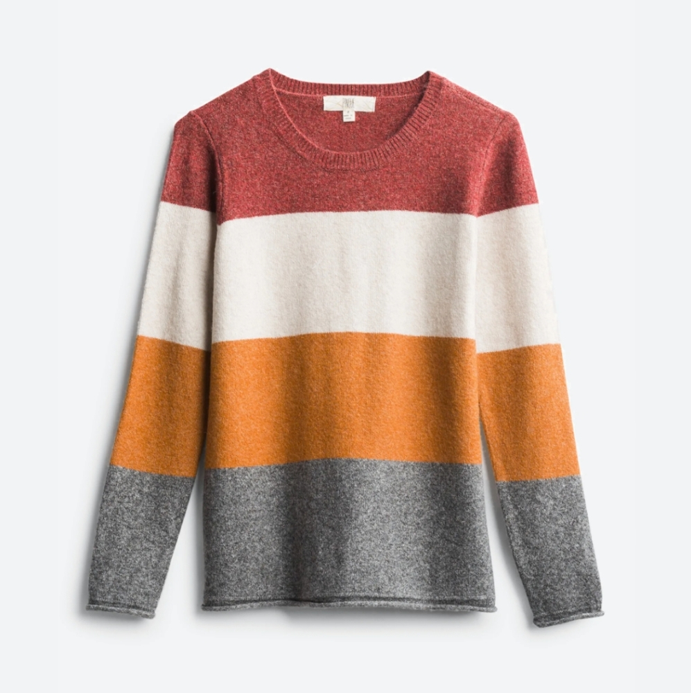 Large Pinque Gina Crew Neck Pullover